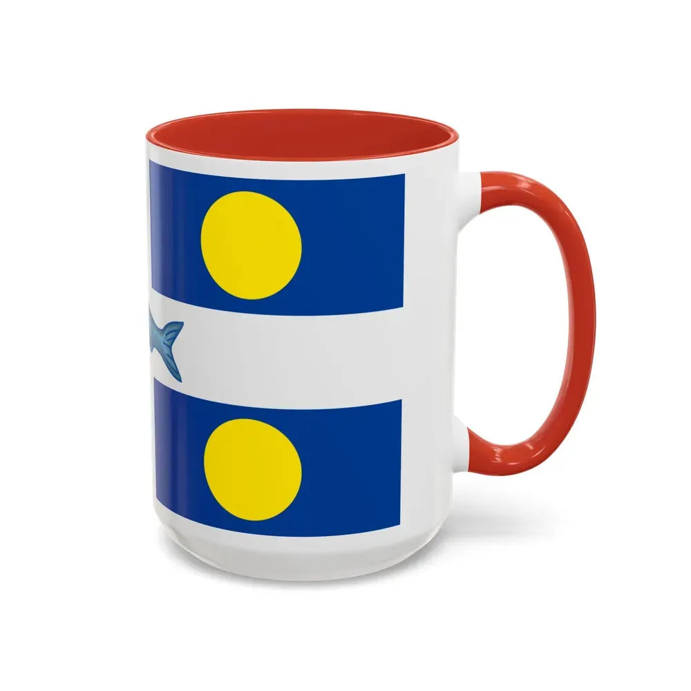 Flag of Fortune Newfoundland and Labrador Canada - Accent Coffee Mug - Go Mug Yourself