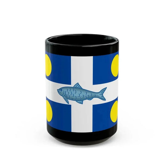Flag of Fortune Newfoundland and Labrador Canada - Black Coffee Mug 15oz - Go Mug Yourself