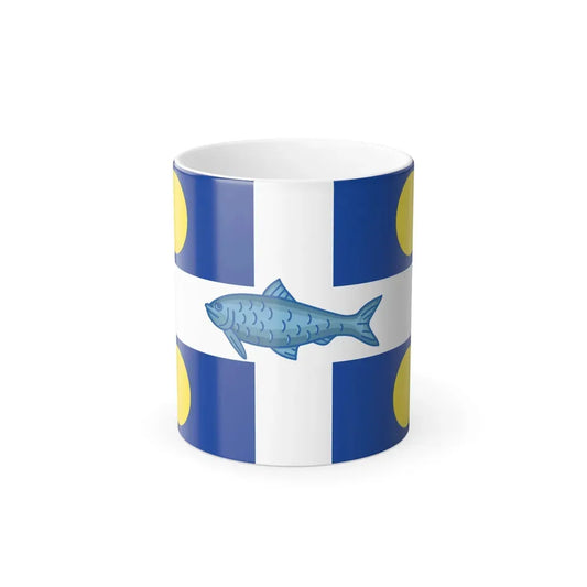 Flag of Fortune Newfoundland and Labrador Canada - Color Changing Coffee Mug 11oz - Go Mug Yourself