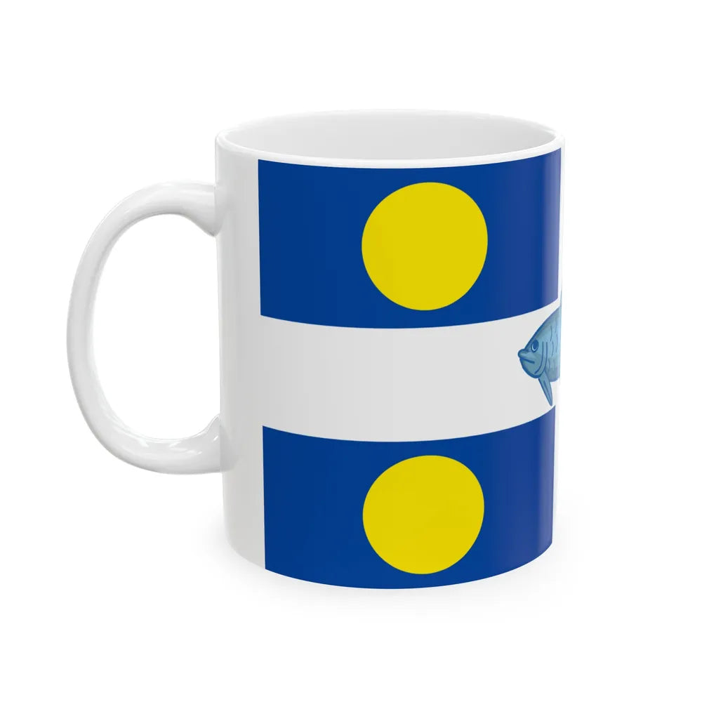 Flag of Fortune Newfoundland and Labrador Canada - White Coffee Mug-Go Mug Yourself