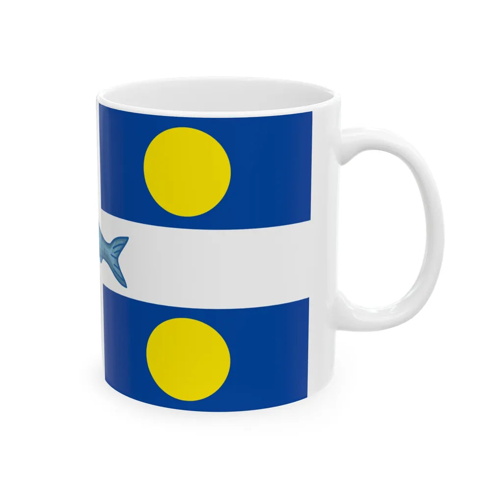 Flag of Fortune Newfoundland and Labrador Canada - White Coffee Mug-Go Mug Yourself