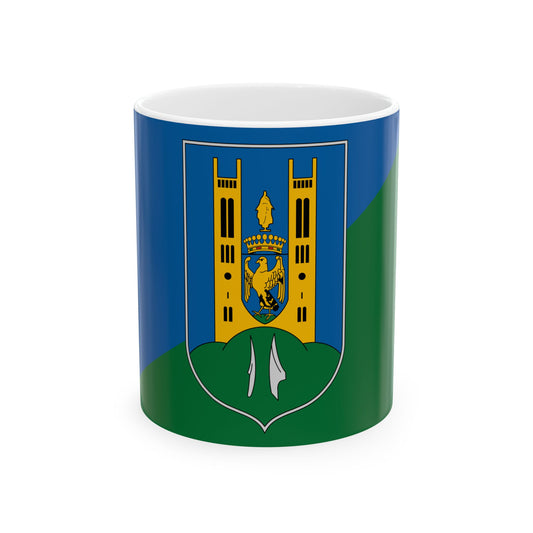 Flag of Fot (Hungary) White Coffee Mug-11oz-Go Mug Yourself