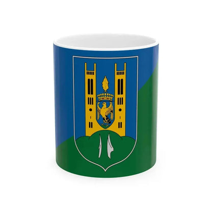 Flag of Fot (Hungary) White Coffee Mug 11oz - Go Mug Yourself