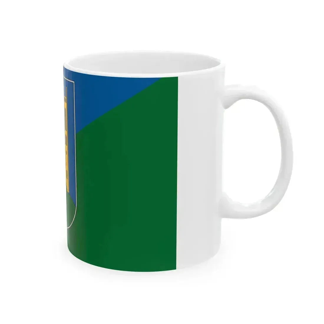 Flag of Fot (Hungary) White Coffee Mug - Go Mug Yourself