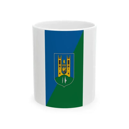 Flag of Fot vertical (Hungary) White Coffee Mug 11oz - Go Mug Yourself