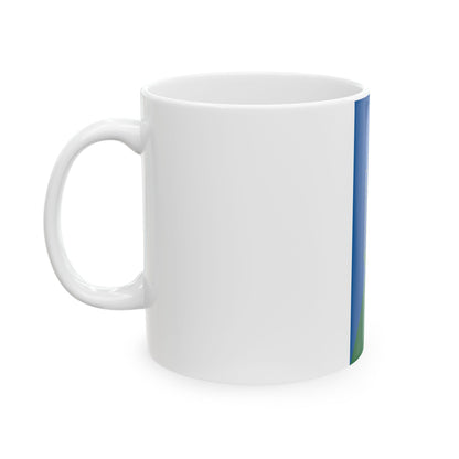 Flag of Fot vertical (Hungary) White Coffee Mug-Go Mug Yourself
