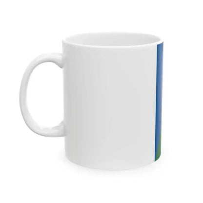 Flag of Fot vertical (Hungary) White Coffee Mug - Go Mug Yourself