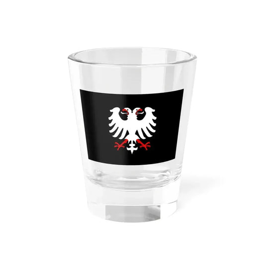 Flag of Fouesnant France (France) Shot Glass 1.5oz 1.5oz - Go Mug Yourself