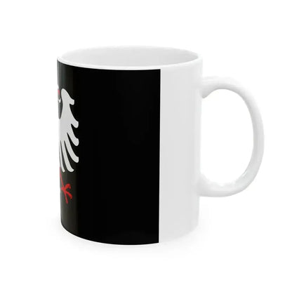 Flag of Fouesnant France (France) White Coffee Mug - Go Mug Yourself