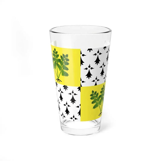 Flag of Fougeres (France) Pint Glass 16oz 16oz - Go Mug Yourself