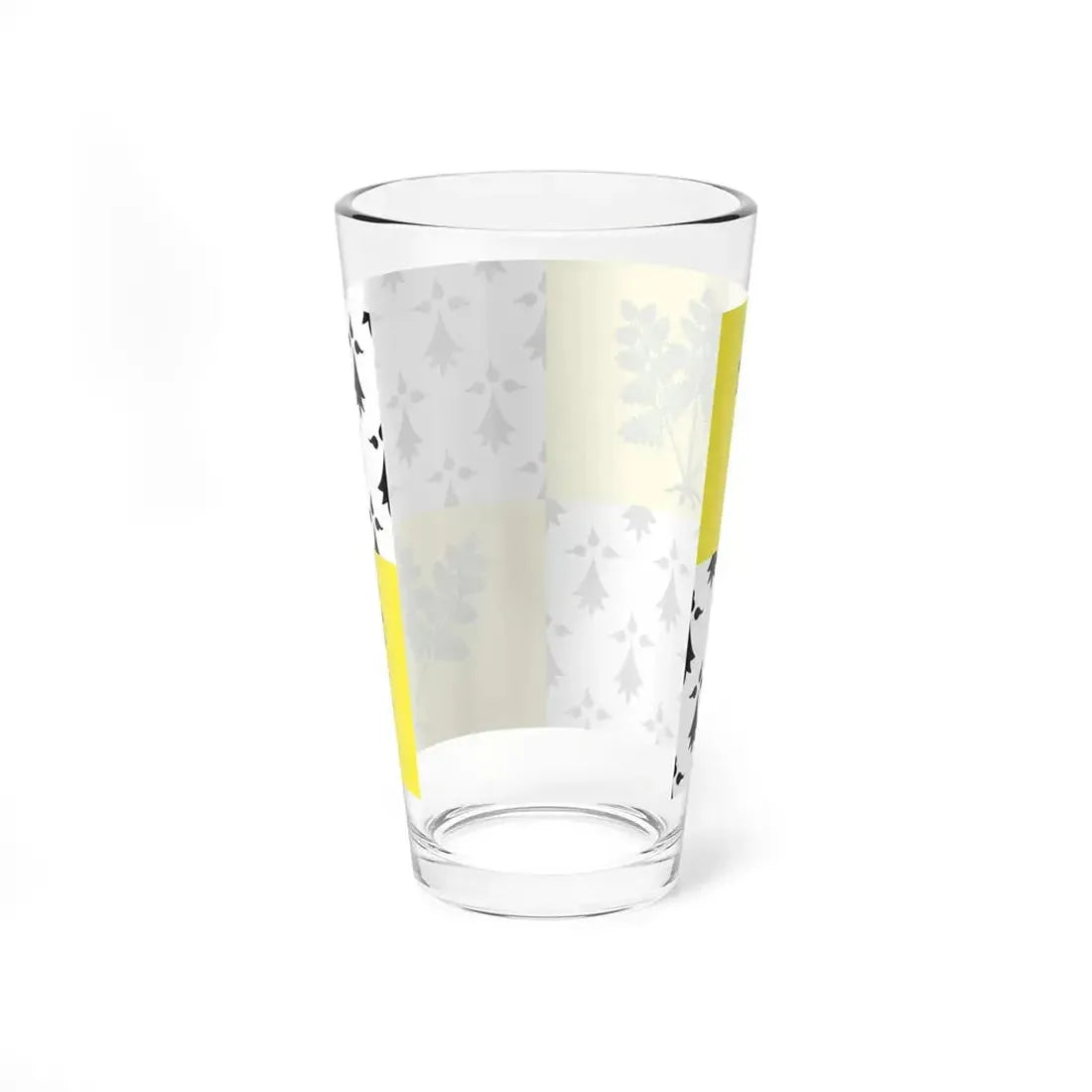 Flag of Fougeres (France) Pint Glass 16oz - Go Mug Yourself