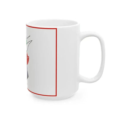 Flag of Foundation of Martyrs and Veterans Affairs (Iran) White Coffee Mug - Go Mug Yourself