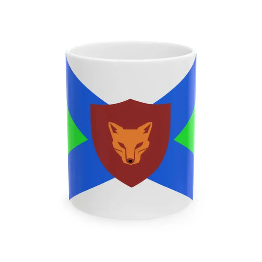 Flag of Fox River Grove Illinois (United States) White Coffee Mug 11oz - Go Mug Yourself
