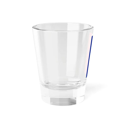 Flag of France 1976-2020 vertical (Belgium) Shot Glass 1.5oz - Go Mug Yourself