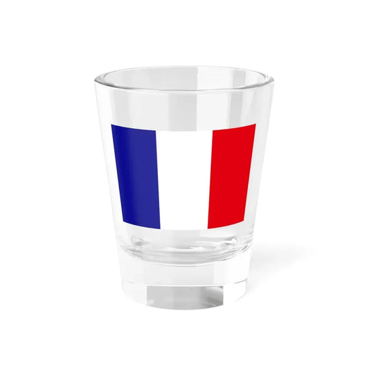 Flag of France 2020present (France) Shot Glass 1.5oz 1.5oz - Go Mug Yourself