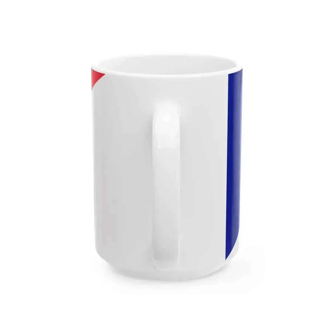 Flag of France and Japan (France) White Coffee Mug - Go Mug Yourself