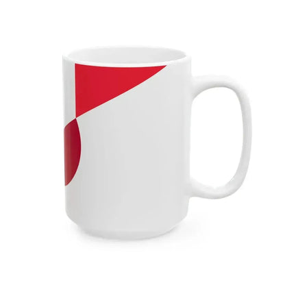 Flag of France and Japan (France) White Coffee Mug - Go Mug Yourself