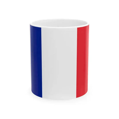 Flag of France Bastille Day 2018 (France) White Coffee Mug 11oz - Go Mug Yourself