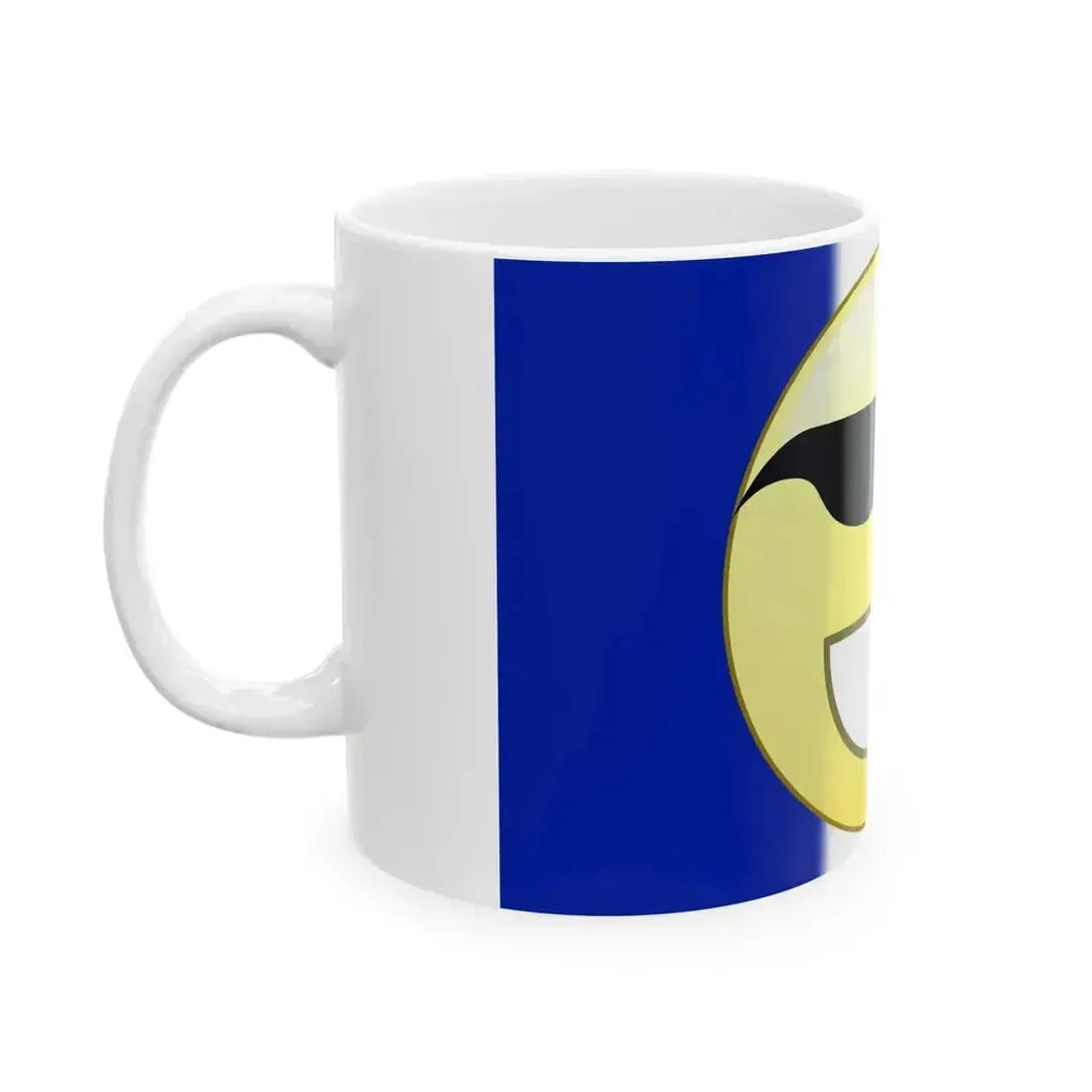 Flag of France bling-bling (France) White Coffee Mug - Go Mug Yourself