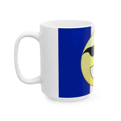 Flag of France bling-bling (France) White Coffee Mug - Go Mug Yourself