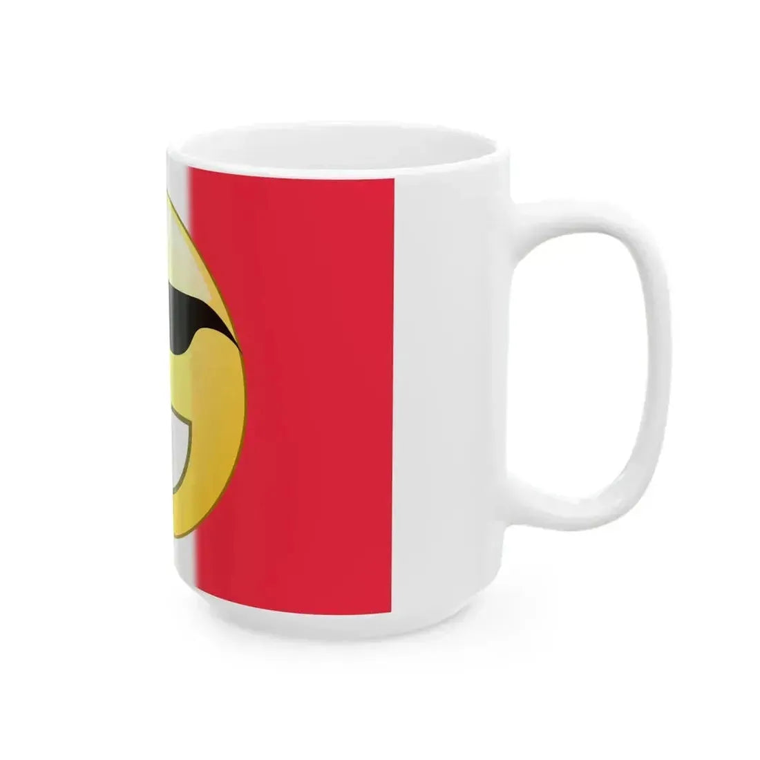 Flag of France bling-bling (France) White Coffee Mug - Go Mug Yourself