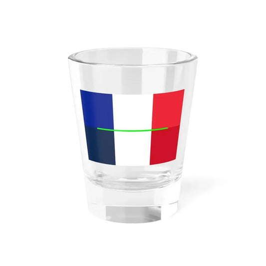 Flag of France colour shade comparison 063712 (France) Shot Glass 1.5oz 1.5oz - Go Mug Yourself