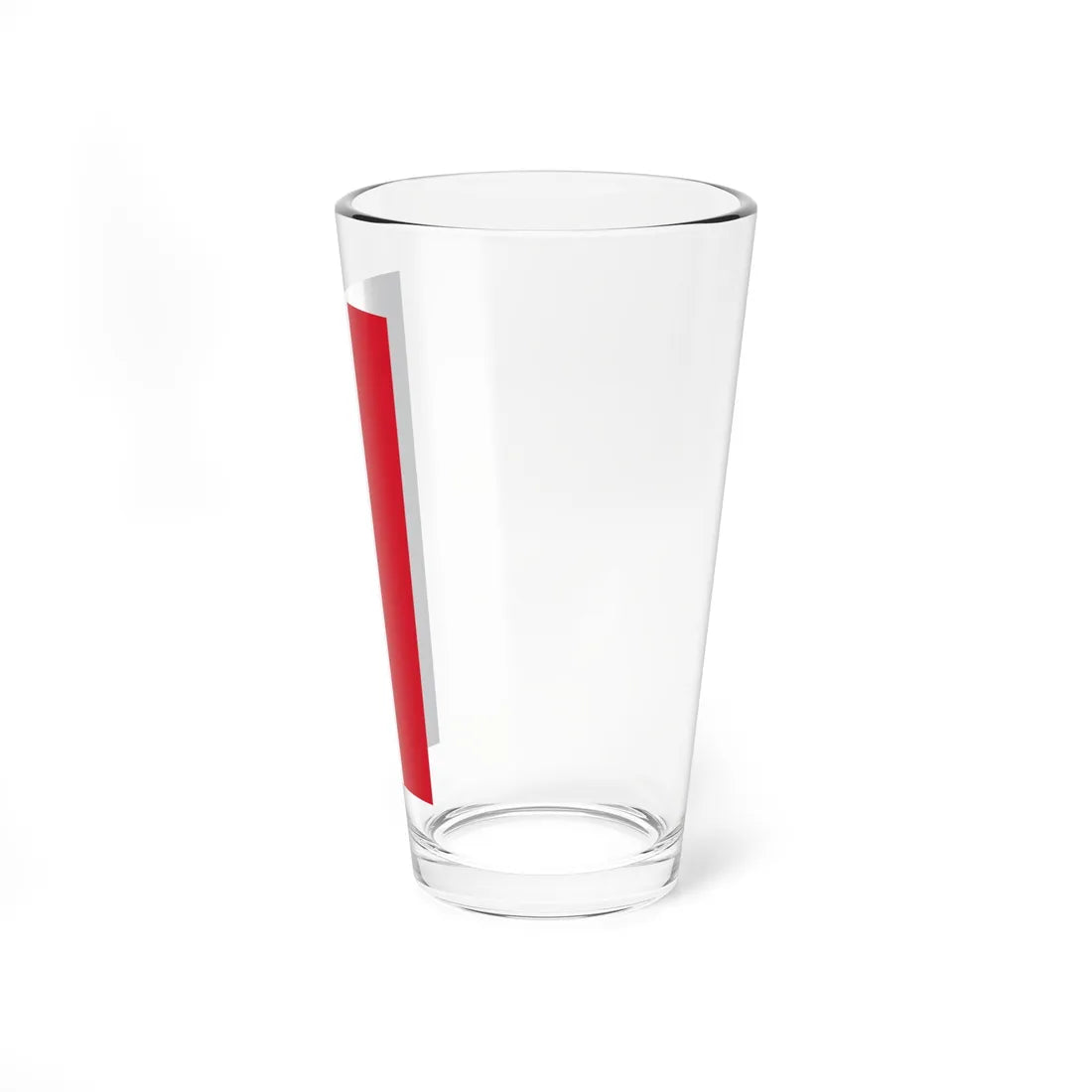 Flag of France vertical (France) Pint Glass 16oz - Go Mug Yourself