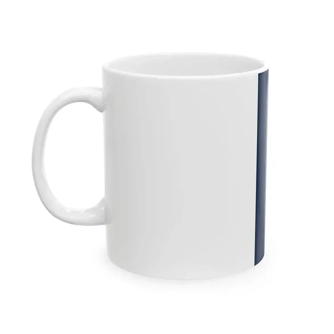 Flag of France vertical (France) White Coffee Mug - Go Mug Yourself
