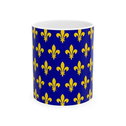 Flag of France XII-XIII (France) White Coffee Mug 11oz - Go Mug Yourself