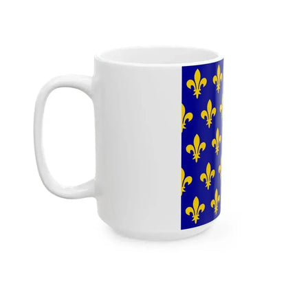 Flag of France XII-XIII (France) White Coffee Mug - Go Mug Yourself