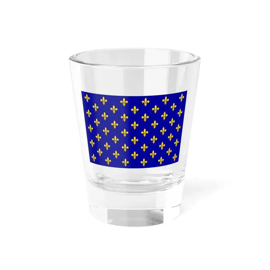 Flag of France XII-XIII type 2 (France) Shot Glass 1.5oz 1.5oz - Go Mug Yourself