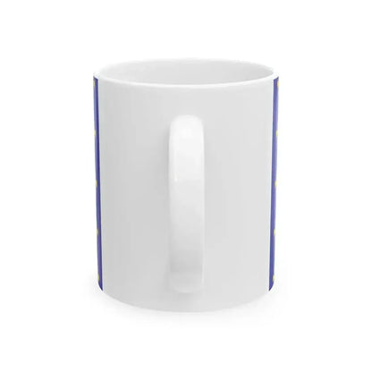 Flag of France XII-XIII type 2 (France) White Coffee Mug - Go Mug Yourself