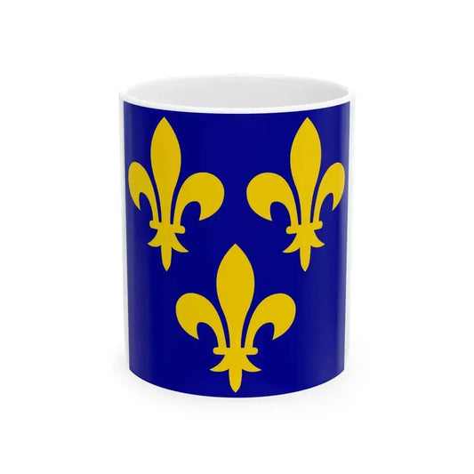 Flag of France XIV-XVI (France) White Coffee Mug 11oz - Go Mug Yourself
