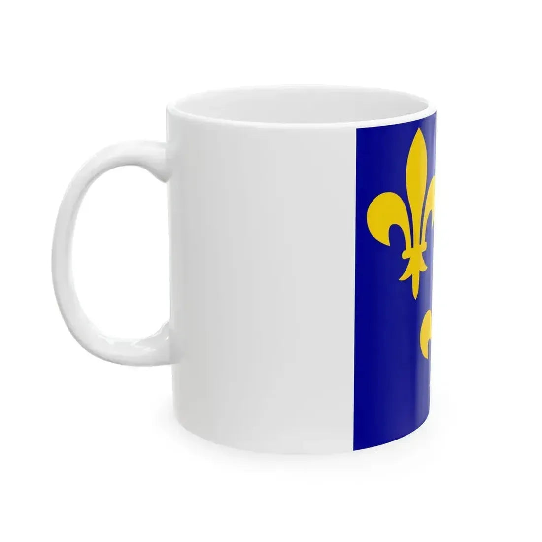 Flag of France XIV-XVI (France) White Coffee Mug - Go Mug Yourself