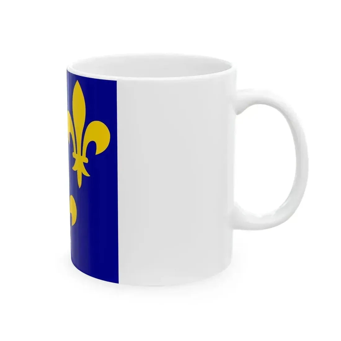 Flag of France XIV-XVI (France) White Coffee Mug - Go Mug Yourself