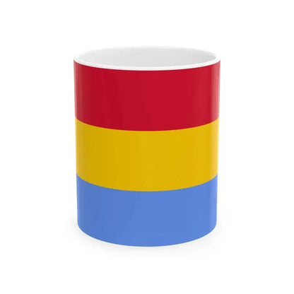 Flag of Francisco de Miranda 1801 (Colombia) White Coffee Mug 11oz - Go Mug Yourself