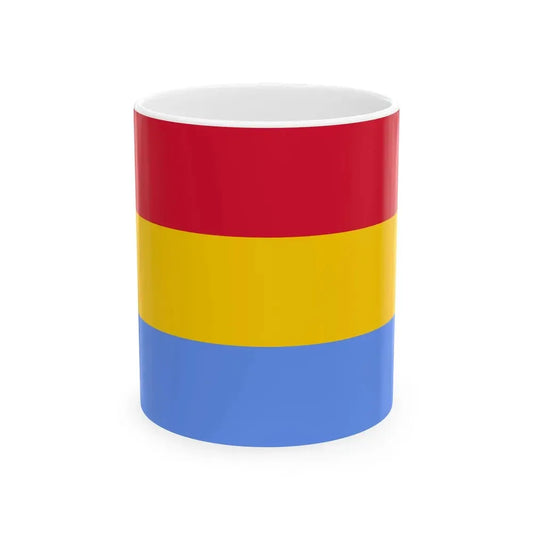 Flag of Francisco de Miranda 1801 (Colombia) White Coffee Mug 11oz - Go Mug Yourself