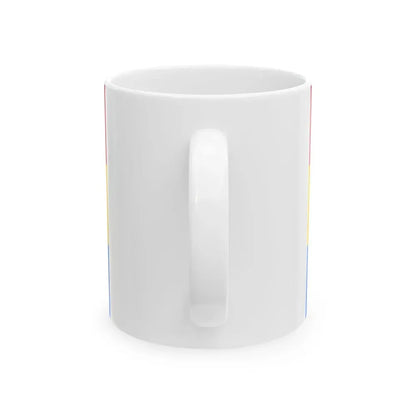 Flag of Francisco de Miranda 1801 (Colombia) White Coffee Mug - Go Mug Yourself