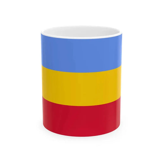 Flag of Francisco de Miranda 1806 (Colombia) White Coffee Mug 11oz - Go Mug Yourself