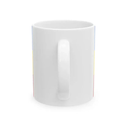 Flag of Francisco de Miranda 1806 (Colombia) White Coffee Mug - Go Mug Yourself