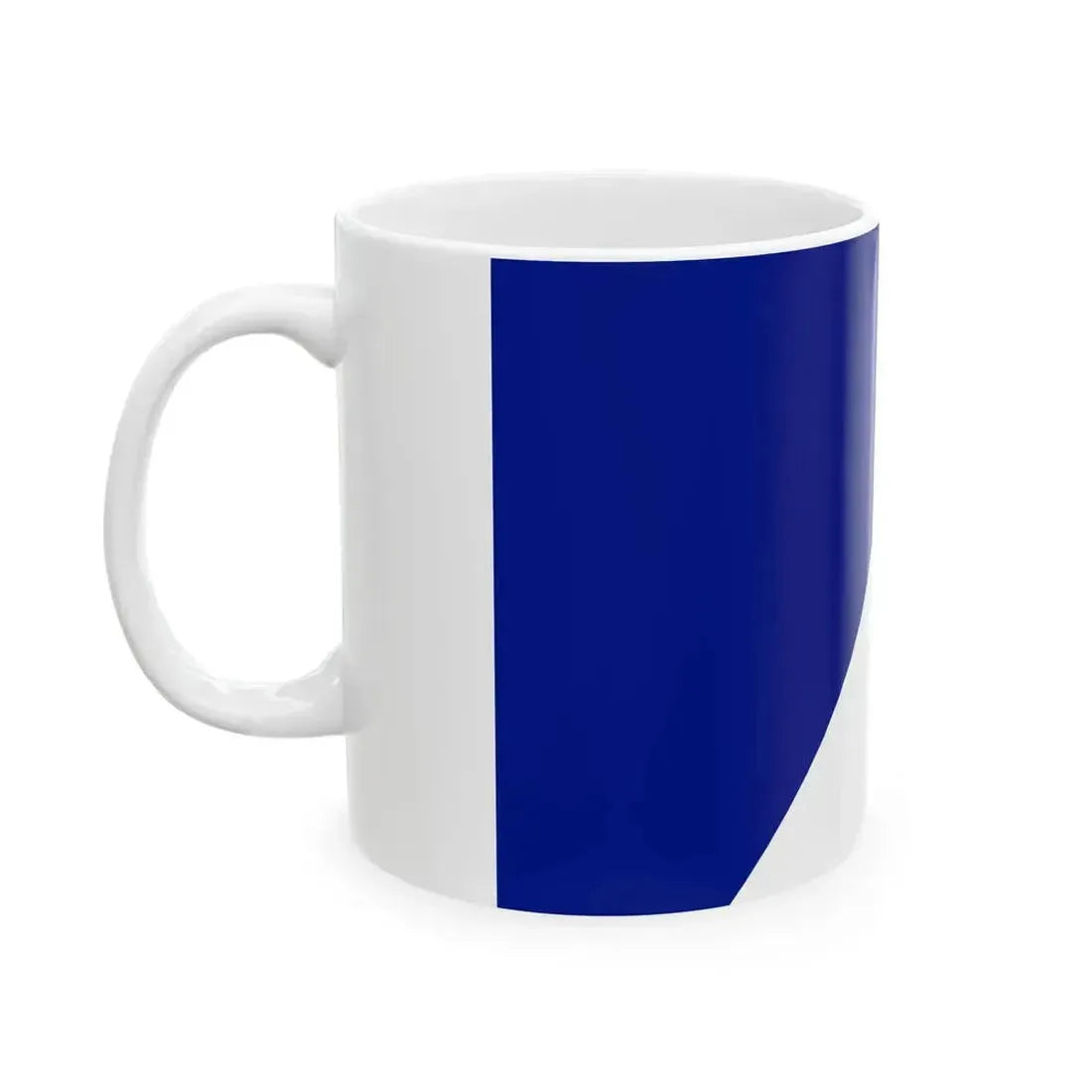 Flag of Franco-Terreneuviens (Canada) White Coffee Mug - Go Mug Yourself