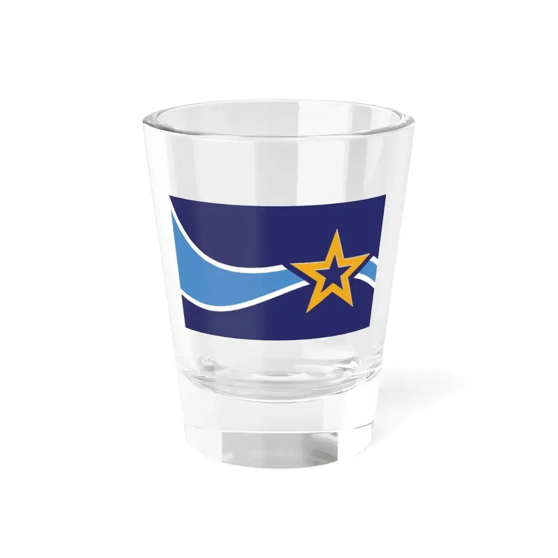 Flag of Frankfort Kentucky (United States) Shot Glass 1.5oz 1.5oz - Go Mug Yourself