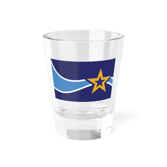 Flag of Frankfort Kentucky (United States) Shot Glass 1.5oz 1.5oz - Go Mug Yourself