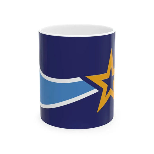 Flag of Frankfort Kentucky (United States) White Coffee Mug 11oz - Go Mug Yourself
