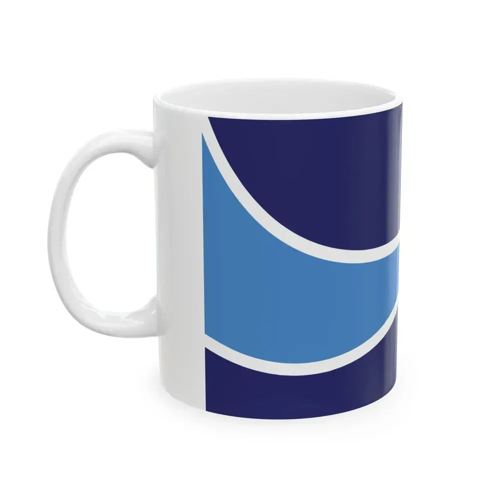 Flag of Frankfort Kentucky (United States) White Coffee Mug - Go Mug Yourself
