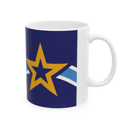 Flag of Frankfort Kentucky (United States) White Coffee Mug - Go Mug Yourself