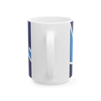 Flag of Frankfort Kentucky (United States) White Coffee Mug - Go Mug Yourself