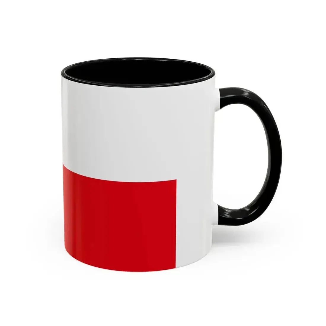 Flag of Frankfurt am Main Germany - Accent Coffee Mug - Go Mug Yourself