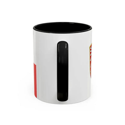 Flag of Frankfurt am Main Germany - Accent Coffee Mug - Go Mug Yourself