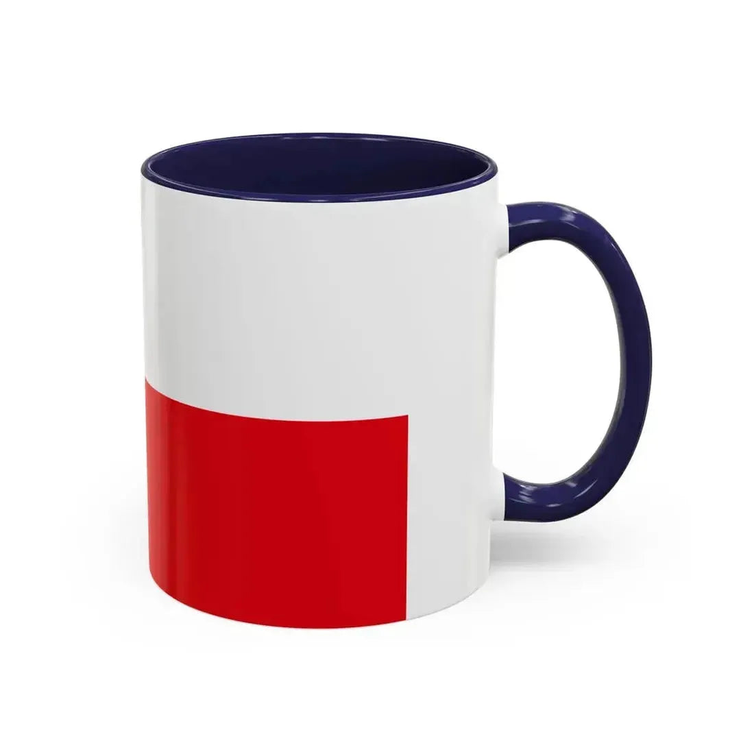 Flag of Frankfurt am Main Germany - Accent Coffee Mug - Go Mug Yourself